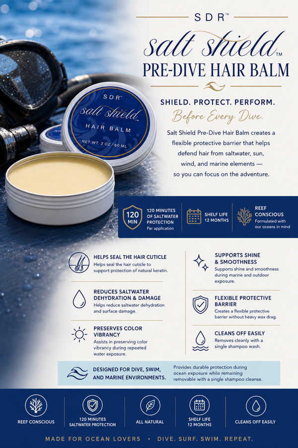 SALT SHIELD PRE- DIVE HAIR BALM 2.0 oz/ 60 mL