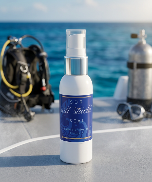 SALT SHIELD SEAL Pool and Ocean Hair Oil Protectant