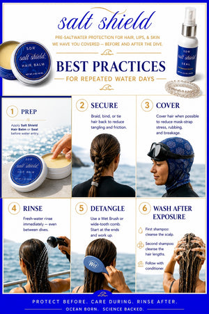 SALT SHIELD PRE- DIVE HAIR BALM 2.0 oz/ 60 mL